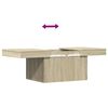 vidaXL Coffee Table Sonoma Oak 80x55x40 cm Engineered Wood