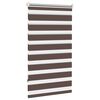 vidaXL Zebra Blind 90 x 150 cm Coffee