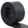 vidaXL Rubber Edge for Snow Plow Black 180x8x1 cm
