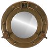 vidaXL Porthole Mirror Wall Hanging Ø23 cm Aluminium and Glass