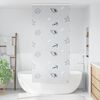 vidaXL Shower Roller Blind with Cassette 100x240 cm Fabric Width 96 cm