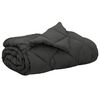 vidaXL Summer Duvet Anthracite 220 x 260 cm Microfiber