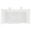 vidaXL Paper Bags 250 pcs with Handles White 32x17x44 cm