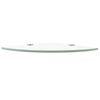 vidaXL Corner Shelf with Chrome Supports Glass Clear 35x35 cm