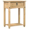 vidaXL Console Table Corona 55x35x73 cm Solid Wood Pine