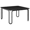 vidaXL Coffee Table Black 79.5 x 79.5 x 45 cm Engineered Wood