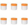 vidaXL Dust Sheet with Adhesive Tape 6 pcs Transparent 30 x 3300 cm