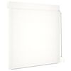 vidaXL Roller Shutter Aluminium 130x140 cm White