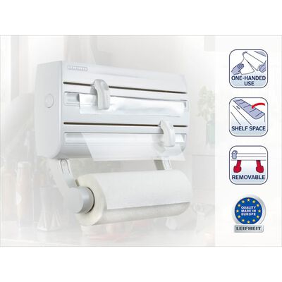 Leifheit Wall-mounted Roll Holder Parat F2 White 25771