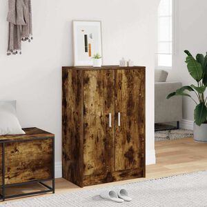 vidaXL Shoe cabinets 60 x 35 x 92 cm Engineered Wood Smoked Oak