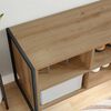 vidaXL Shoe Cabinet Artisian Oak 100 x 35 x 44 cm Engineered Wood