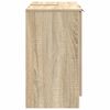 vidaXL Bathroom Cabinet Sonoma Oak 64.5 x 33.5 x 59 cm Engineered Wood