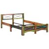 vidaXL Bed Frame without Mattress Solid Reclaimed Wood 140x200 cm