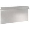 vidaXL Snail Fence 16 pcs 50 x 3.5 x 25 cm Stainless Steel Silver