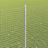 vidaXL Fence and Post Silver 1.4 x 10 m Steel