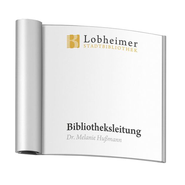 MOEDEL Door Sign Sidney 14.8x16.7x1.7 cm