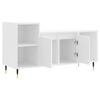 vidaXL TV Cabinet White 100x35x55 cm Engineered Wood