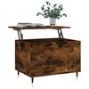 vidaXL Coffee Table Smoked Oak 60x44.5x45 cm Engineered Wood