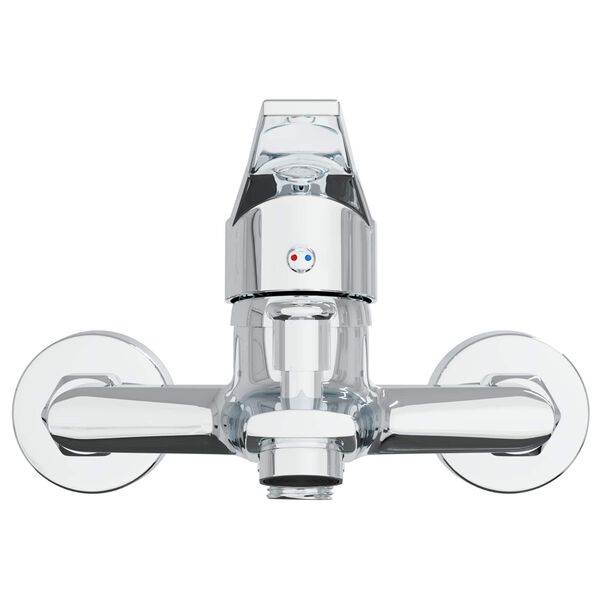 vidaXL Shower Mixer Tap Chrome G 1 / 2 inches