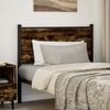 vidaXL Replace Headboard Smoked Oak 107 cm Engineered Wood and Steel