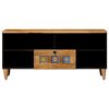 vidaXL TV Cabinet Natural 100 x 33.5 x 46 cm Solid Mango Wood