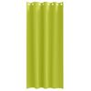 vidaXL Blackout Curtains with Rings 2 pcs Green 245 x 140 cm Polyester