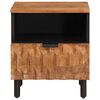 vidaXL Bedside Cabinet Brown 40 x 33 x 46 cm Solid Mango Wood