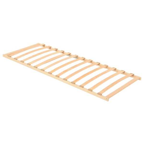vidaXL Slatted Bed without Mattress Base with 13 Slats 80x200cm