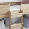 vidaXL Bunk Bed for Kids Sonoma Oak 75 x 190 cm Engineered Wood