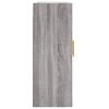 vidaXL Wall Mounted Cabinets 2 pcs Grey Sonoma Engineered Wood