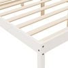 vidaXL Senior Bed without Mattress White 75x190cm Small Single