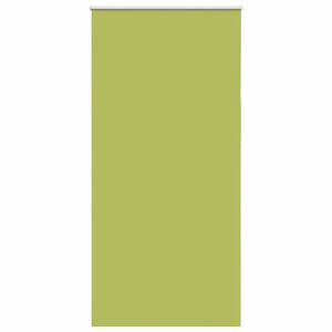 vidaXL Roller Blind Blackout Leaves Green 115x210 cm Fabric Width 110.7 cm Polyester