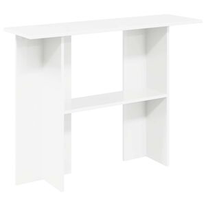 vidaXL Console Table White 100 x 30 x 75 cm Engineered Wood