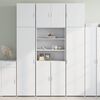 vidaXL Highboard White 80x42.5x249 cm Engineered Wood