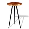 vidaXL Log Bar Table Solid Acacia Wood (55-60)x110 cm