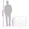vidaXL Corner Sofas with Cushions 2 pcs Impregnated Wood Pine