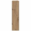 vidaXL Radiator Cover Artisian Oak 149x20x82 cm Engineered Wood