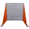 vidaXL Tailgate Tent Grey and Orange 190 x 150 x 185 cm Taffeta