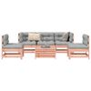 vidaXL 6 Piece Garden Sofa Set Solid Wood Douglas Fir