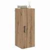 vidaXL Wall Mounted Cabinet Artisan Oak 34.5 x 34 x 90 cm