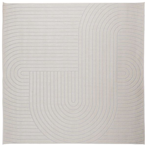 vidaXL Area Rugs Square Cream 240 x 240 cm