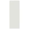 vidaXL Sideboard White 67x39x107 cm Steel