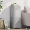 vidaXL Sideboard Concrete Grey 30x42,5x93 cm Engineered Wood