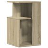 vidaXL Side Table Sonoma Oak 35x35x60 cm Engineered Wood
