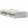 vidaXL Bed Frame without Mattress Concrete Grey 90x190 cm Single