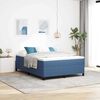vidaXL Bed Frame Blue 160 x 200 cm Corduroy fabric