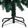 vidaXL Artificial Christmas Tree with 150 LEDs with Stand Green 150 cm