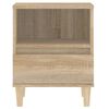 vidaXL Bedside Cabinets 2 pcs Sonoma Oak 40x35x50 cm