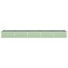 vidaXL Planter Pastel Green 480 x 100 x 45 cm Galvanised Steel
