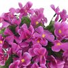 vidaXL Christmas Flower Garlands 3 pcs Light Purple 85 cm